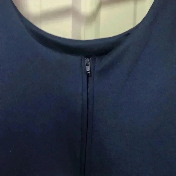 TeezeMe dress size 8/10 navy and white - Picture 3 of 9